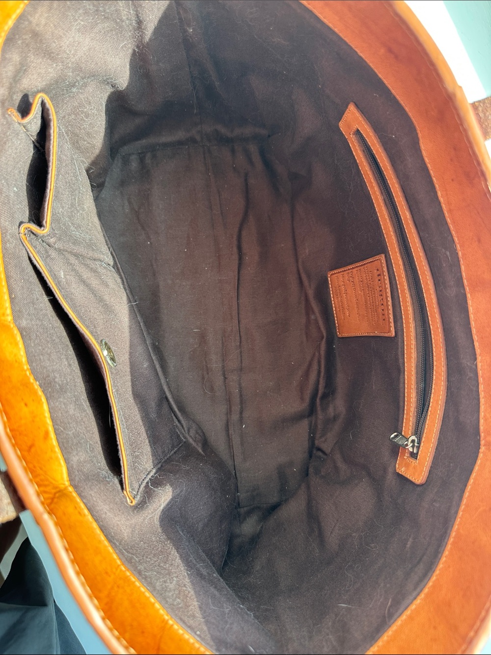 Dragon Diffusion Brown Leather Japan Tote - Picture 7 of 8